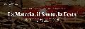 La Materia, il Santo, la Festa