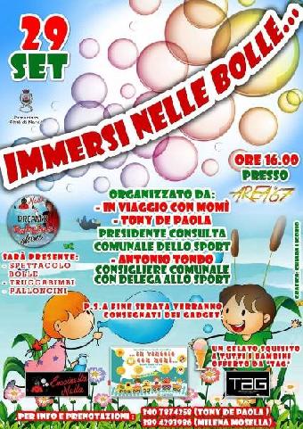 Immersi nelle bolle