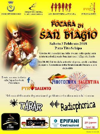 San Biagio. Festa a Novoli