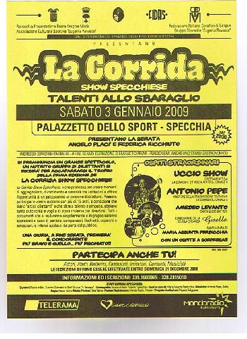 Manifesto Corrida