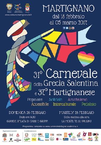 Carnevale a Martignano e nella Greca salentina