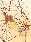 Mappa itinerario