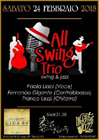 All Swing Trio Live