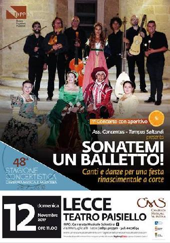 Sonatemi un balletto